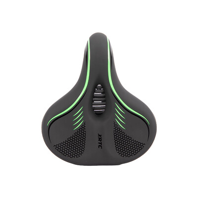 Preveliko sjedalo bicikla za udobnost muškaraca i žena - Široko mekano sjedalo bicikla s jastukom Udobna zamjena - Veliko podstavljeno sjedalo bicikla