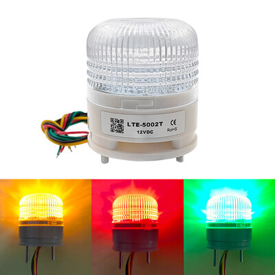 LTA5002 12V 24V 220V 3 boje Strobe Signal Svjetlo upozorenja Svjetlo indikatora magneta LED svjetiljka Malo treptanje zujalice Sigurnosni alarm