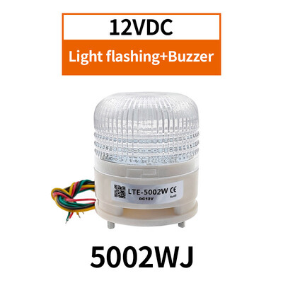 LTA5002 12V 24V 220V 3 boje Strobe Signal Svjetlo upozorenja Svjetlo indikatora magneta LED svjetiljka Malo treptanje zujalice Sigurnosni alarm