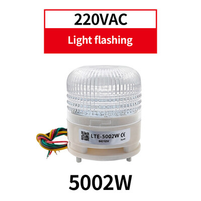 LTA5002 12V 24V 220V 3 boje Strobe Signal Svjetlo upozorenja Svjetlo indikatora magneta LED svjetiljka Malo treptanje zujalice Sigurnosni alarm