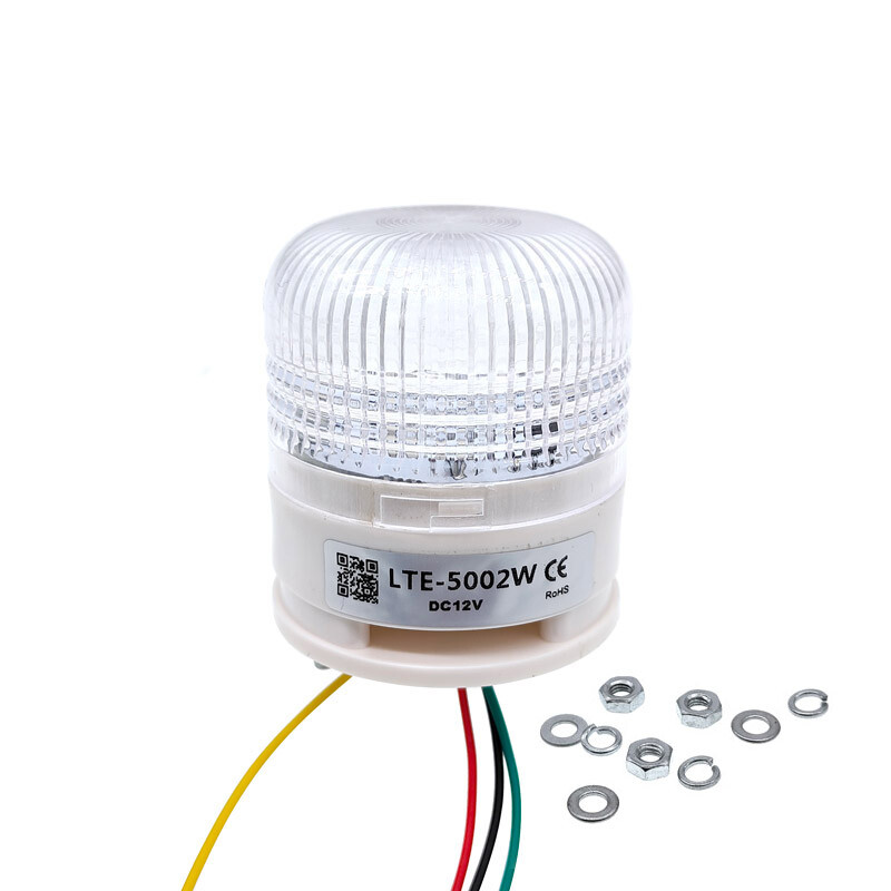 3 έγχρωμη λυχνία σήματος προειδοποίησης Μαγνήτης LTA5002 12V 24V 220V Ενδεικτική λυχνία LED Μικρή λυχνία που αναβοσβήνει Συναγερμός ασφαλείας