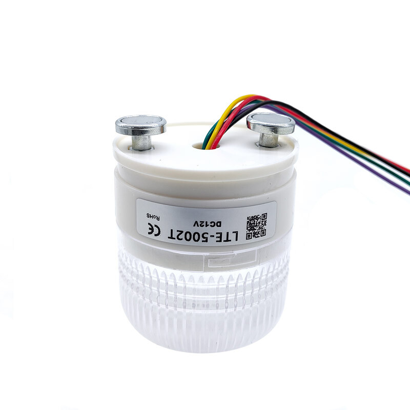 3 έγχρωμη λυχνία σήματος προειδοποίησης Μαγνήτης LTA5002 12V 24V 220V Ενδεικτική λυχνία LED Μικρή λυχνία που αναβοσβήνει Συναγερμός ασφαλείας