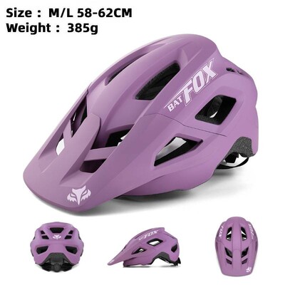 BATFOX Mountain Bike MTB Cască Cască de ciclism Downhill XC Bicicletă Drum Ultrauşor Bărbaţi Femei Casco Ciclismo turnat integral