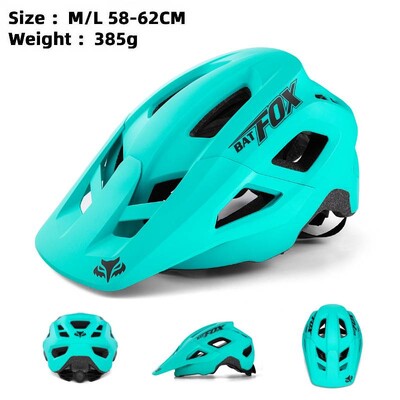 BATFOX Mountain Bike MTB Cască Cască de ciclism Downhill XC Bicicletă Drum Ultrauşor Bărbaţi Femei Casco Ciclismo turnat integral