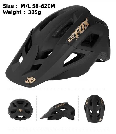 BATFOX Mountain Bike MTB Cască Cască de ciclism Downhill XC Bicicletă Drum Ultrauşor Bărbaţi Femei Casco Ciclismo turnat integral