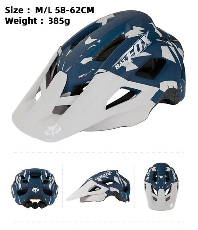 BATFOX Mountain Bike MTB Cască Cască de ciclism Downhill XC Bicicletă Drum Ultrauşor Bărbaţi Femei Casco Ciclismo turnat integral