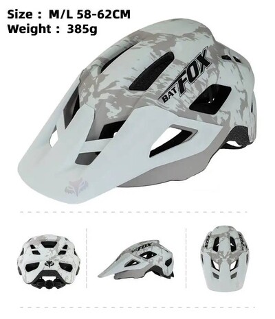 BATFOX Mountain Bike MTB Cască Cască de ciclism Downhill XC Bicicletă Drum Ultrauşor Bărbaţi Femei Casco Ciclismo turnat integral