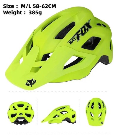 BATFOX Mountain Bike MTB Cască Cască de ciclism Downhill XC Bicicletă Drum Ultrauşor Bărbaţi Femei Casco Ciclismo turnat integral