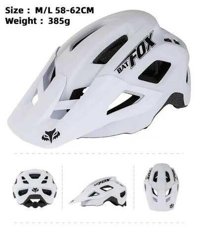 BATFOX Mountain Bike MTB Cască Cască de ciclism Downhill XC Bicicletă Drum Ultrauşor Bărbaţi Femei Casco Ciclismo turnat integral