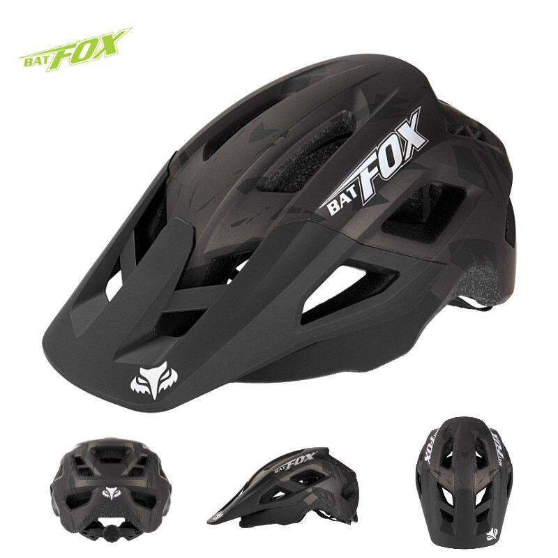 BATFOX Mountain Bike MTB Cască Cască de ciclism Downhill XC Bicicletă Drum Ultrauşor Bărbaţi Femei Casco Ciclismo turnat integral