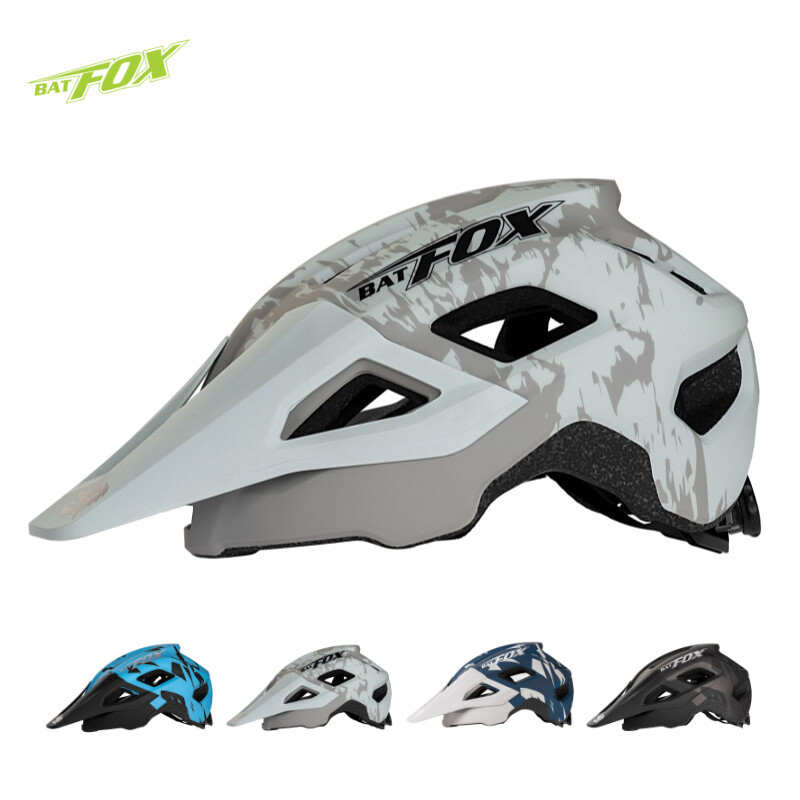 BATFOX Mountain Bike MTB Cască Cască de ciclism Downhill XC Bicicletă Drum Ultrauşor Bărbaţi Femei Casco Ciclismo turnat integral