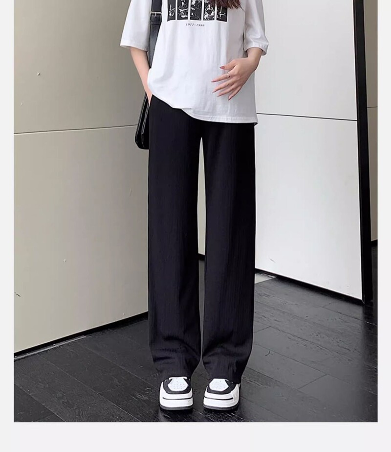 Έγκυες Καλοκαιρινό Λεπτό Φαρδύ Παντελόνι Φαρδύ Μητρότητας Κοιλιά Παντελόνι Ψηλόμεσο Εγκυμοσύνη Παντελόνι Κοιλιάς