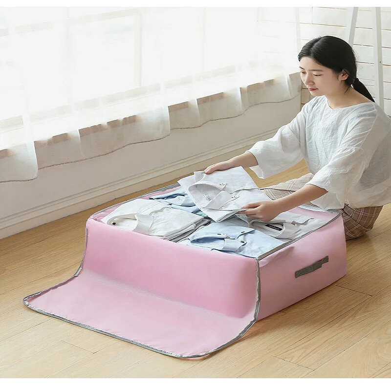 Organizator de dulap 130 g, simplu, pur, înveliș, dezordine, pungă de depozitare, cu fermoar, pungă de plastic, organizator de bagaje, pungă de depozitare pentru pilota Oxford