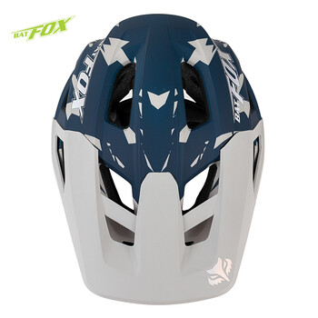 BAT FOX Camouflage Μπλε Κράνος ποδηλάτου MTB casque vtt homme Ανδρικό κράνος ποδηλάτου βουνού casco bicicleta Κράνη MTB