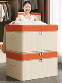 Μη υφασμένος οργανωτής τσαντών διπλής στρώσης που χρησιμοποιείται για την αποθήκευση παπλωμάτων ενδυμάτων πτυσσόμενο αδιάβροχο υλικό μεγάλης χωρητικότητας κινούμενη τσάντα