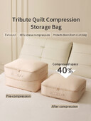 Παπλωματοθήκη Tianzong Τσάντα συμπίεσης Πάπλωμα Μεταξωτό πάπλωμα Ειδική τσάντα οργάνωσης Μπουφάν Τσάντα αποθήκευσης κρεβατιού