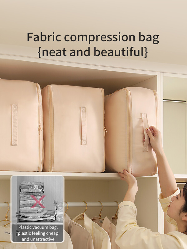 Παπλωματοθήκη Tianzong Τσάντα συμπίεσης Πάπλωμα Μεταξωτό πάπλωμα Ειδική τσάντα οργάνωσης Μπουφάν Τσάντα αποθήκευσης κρεβατιού