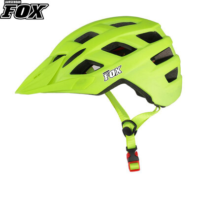 LAIRSCHDAN FOX Helmet meeste jalgrattakiiver MTB casco bicicleta Mountain Bike Casco Ciclismo Hombre mattmust rattakiiver