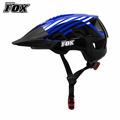 LAIRSCHDAN FOX Biciklistička kaciga MTB Biciklistička kaciga LED svjetlo Kaciga za vanjske sportove Cestovne utrke Brdska biciklistička kaciga Punjiva oprema
