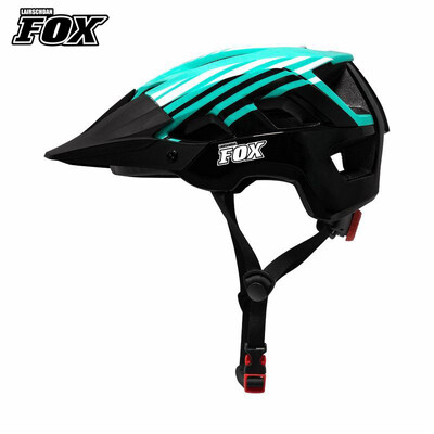 LAIRSCHDAN FOX Biciklistička kaciga MTB Biciklistička kaciga LED svjetlo Kaciga za vanjske sportove Cestovne utrke Brdska biciklistička kaciga Punjiva oprema