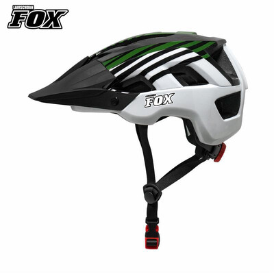 LAIRSCHDAN FOX Biciklistička kaciga MTB Biciklistička kaciga LED svjetlo Kaciga za vanjske sportove Cestovne utrke Brdska biciklistička kaciga Punjiva oprema