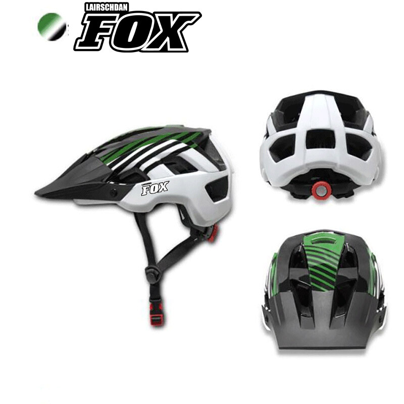 LAIRSCHDAN FOX Biciklistička kaciga MTB Biciklistička kaciga LED svjetlo Kaciga za vanjske sportove Cestovne utrke Brdska biciklistička kaciga Punjiva oprema
