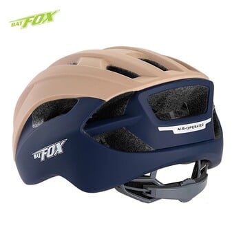 BATFOX Road Cycling κράνος στυλ Sports Ultralight Aero Safely Cap Capacete Ciclismo Bicycle Mountain Ανδρικό κράνος ποδηλάτου MTB