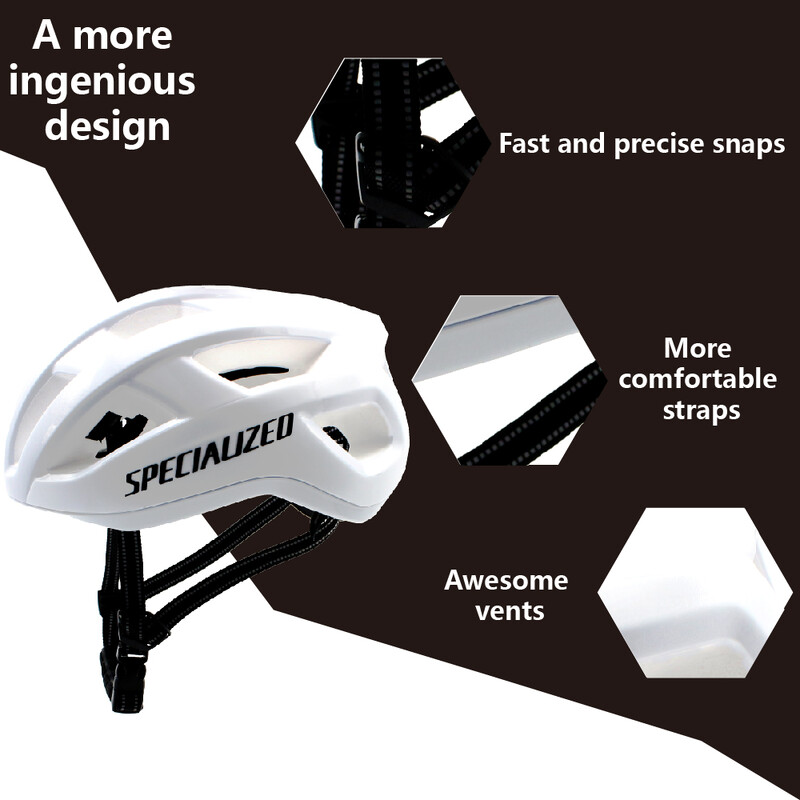 Kerékpáros sisak Légáteresztő könnyű pneumatikus hegyi kerékpáros felszerelés férfiaknak és nőknek