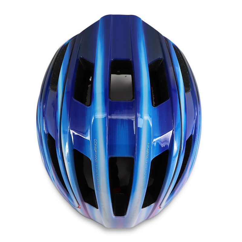 Κράνος ποδηλάτου LED Light One Piece Molding Professional Sports Riding κράνος Mountain Road Καπέλο ασφαλείας για ποδηλασία υπαίθριου νυχτερινού ποδηλάτου