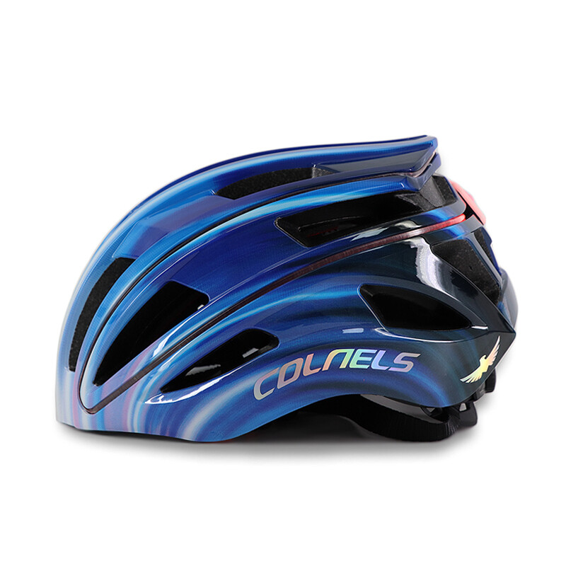 Κράνος ποδηλάτου LED Light One Piece Molding Professional Sports Riding κράνος Mountain Road Καπέλο ασφαλείας για ποδηλασία υπαίθριου νυχτερινού ποδηλάτου