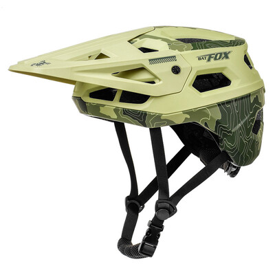 BATFOX Ultralight ποδηλατικό κράνος Mountain Bike Κράνος Αστικού ποδηλάτου MTB Ανδρικό Γυναικείο κράνος ποδηλάτου Sunvisor Capacete Ciclismo