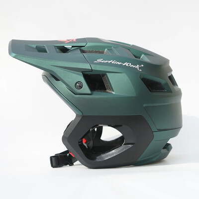 Īpaši viegla kalnu velosipēdistu ķivere, 3/4 pusceļa MTB krosa kalnu ķivere, riteņbraukšanas sacīkstes āra sporta drošības piederumi