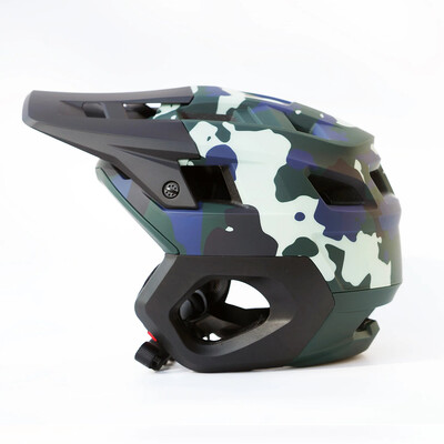 Īpaši viegla kalnu velosipēdistu ķivere, 3/4 pusceļa MTB krosa kalnu ķivere, riteņbraukšanas sacīkstes āra sporta drošības piederumi