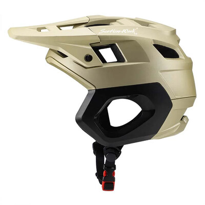 Īpaši viegla kalnu velosipēdistu ķivere, 3/4 pusceļa MTB krosa kalnu ķivere, riteņbraukšanas sacīkstes āra sporta drošības piederumi