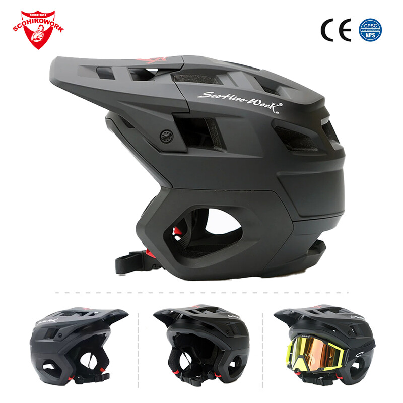 Īpaši viegla kalnu velosipēdistu ķivere, 3/4 pusceļa MTB krosa kalnu ķivere, riteņbraukšanas sacīkstes āra sporta drošības piederumi