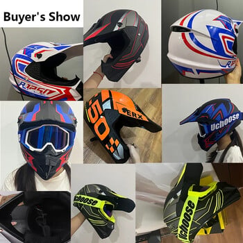 Мотоциклет Мотор Велосипед Cross Racing Каска Безопасност Ендуро Capacete Motorrad Cascos Downhill Велосипед Двигател Cafe Racer ATV Каски