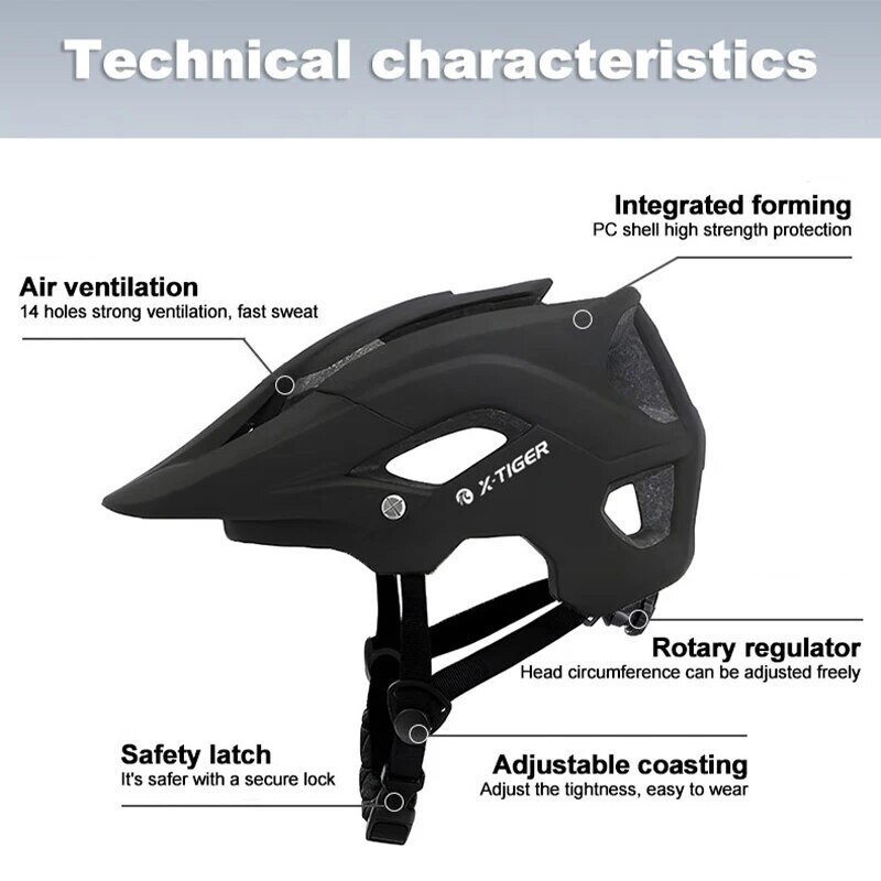 X-TIGER Bike Helmet Mountain Road Bicycle Κράνη GIRO Vuelta a España Anti-Stress αφαιρούμενο εξαιρετικά ελαφρύ αγωνιστικό κράνος ποδηλασίας