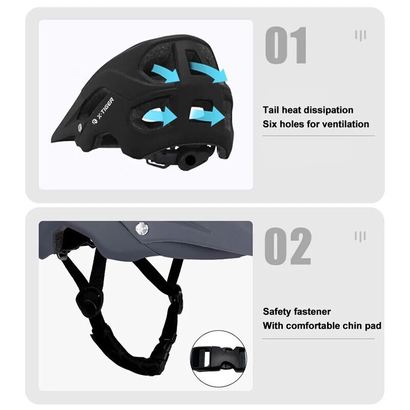 X-TIGER Bike Helmet Mountain Road Bicycle Κράνη GIRO Vuelta a España Anti-Stress αφαιρούμενο εξαιρετικά ελαφρύ αγωνιστικό κράνος ποδηλασίας