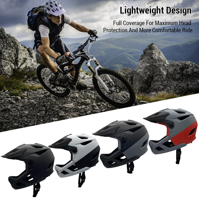 Κράνος ποδηλάτου πλήρους προσώπου για άνδρες Γυναικεία Κράνος ποδηλάτου δρόμου Ρυθμιζόμενη θύρα γυαλιού 55-59CM Κράνος ποδηλάτου ανθεκτικό στις κρούσεις