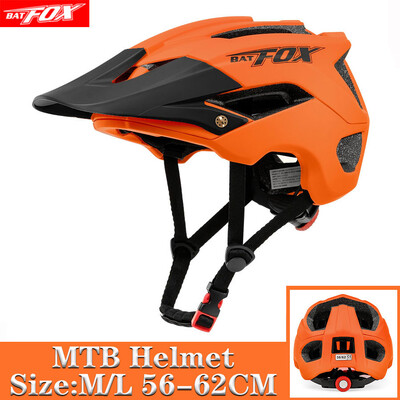 BATFOX 2024 JAUNA Balta Velosipēdu ķivere Sporta Drošība Vīriešu Riteņbraukšanas Ķiveres Kalnu velosipēdu casco mtb capacete ciclismo