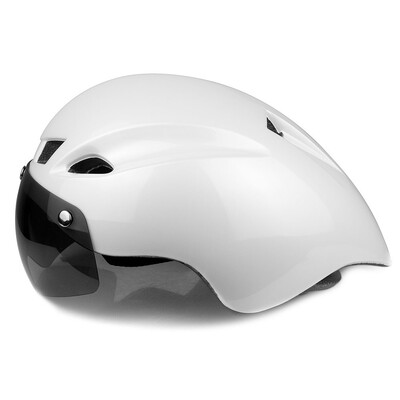 Wildside WINGER II Aero Cască de bicicletă de drum Ochelari de ciclism Cască de curse TT Cască de siguranță pentru sport pentru bicicletă Super Cască reglabilă