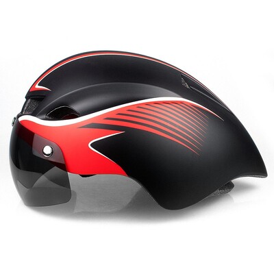 Wildside WINGER II Aero Cască de bicicletă de drum Ochelari de ciclism Cască de curse TT Cască de siguranță pentru sport pentru bicicletă Super Cască reglabilă