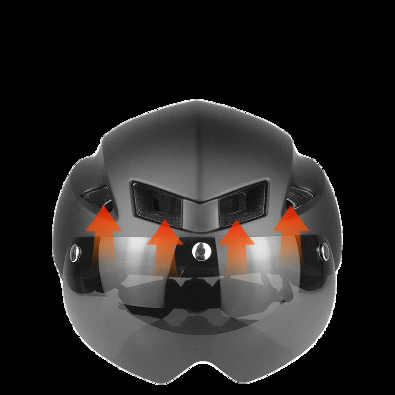 Wildside WINGER II Aero Cască de bicicletă de drum Ochelari de ciclism Cască de curse TT Cască de siguranță pentru sport pentru bicicletă Super Cască reglabilă