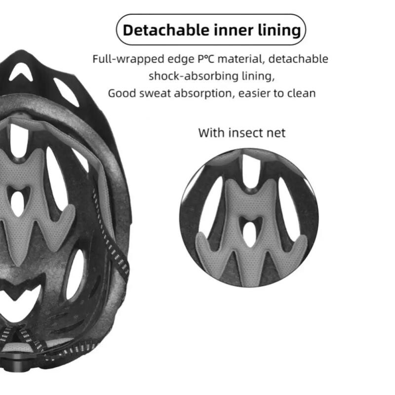 Ελαφρύ κράνος ποδηλάτου μοτοσικλέτας Ρυθμιζόμενο από ανθρακονήματα ορεινού ποδηλάτου δρόμου Καπέλα ποδηλασίας με καπέλο ασφαλείας