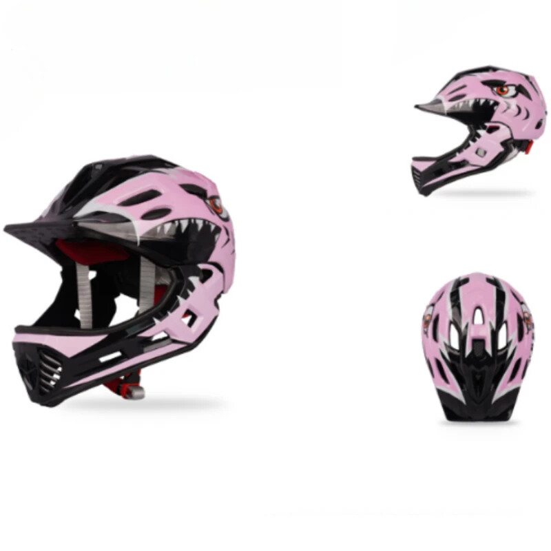 Κράνος ποδηλάτου για παιδιά Αποσπώμενο κράνος ποδηλάτου Full Face MTB Mountain Road Cycling κράνος για Ποδηλασία Skateboarding Roller Skat