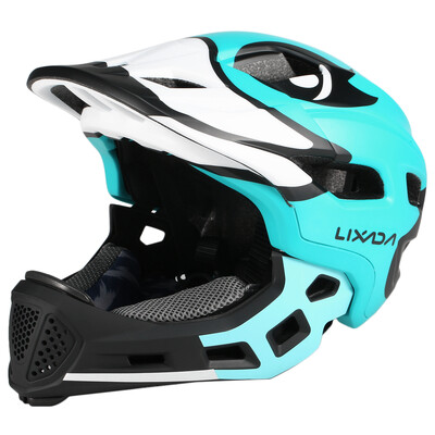 Lixada 14 orificii Cască integrală pentru copii Căști detașabile Ciclism Sport în aer liber Cască de siguranță pentru copii Skateboarding Roller