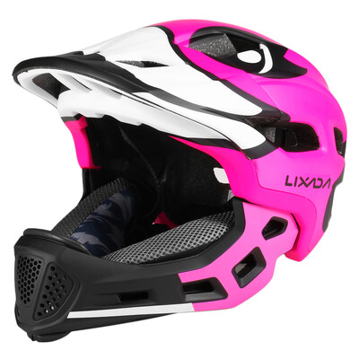 Lixada 14 orificii Cască integrală pentru copii Căști detașabile Ciclism Sport în aer liber Cască de siguranță pentru copii Skateboarding Roller