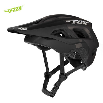 BATFOX Bike Helmet vīriešu velo ķivere MTB casco bicicleta Kalnu velosipēdistu casco ciclismo hombre Matēti melnas veloķiveres