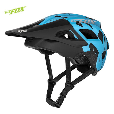 BATFOX Bike Helmet vīriešu velo ķivere MTB casco bicicleta Kalnu velosipēdistu casco ciclismo hombre Matēti melnas veloķiveres
