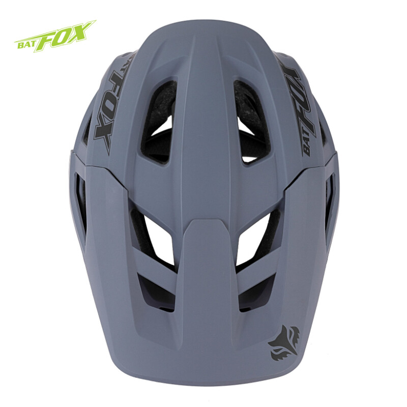 Κράνος ποδηλάτου BATFOX ανδρικό κράνος ποδηλάτου MTB casco bicicleta ποδήλατο βουνού casco ciclismo hombre Μαύρα ματ κράνη ποδηλασίας